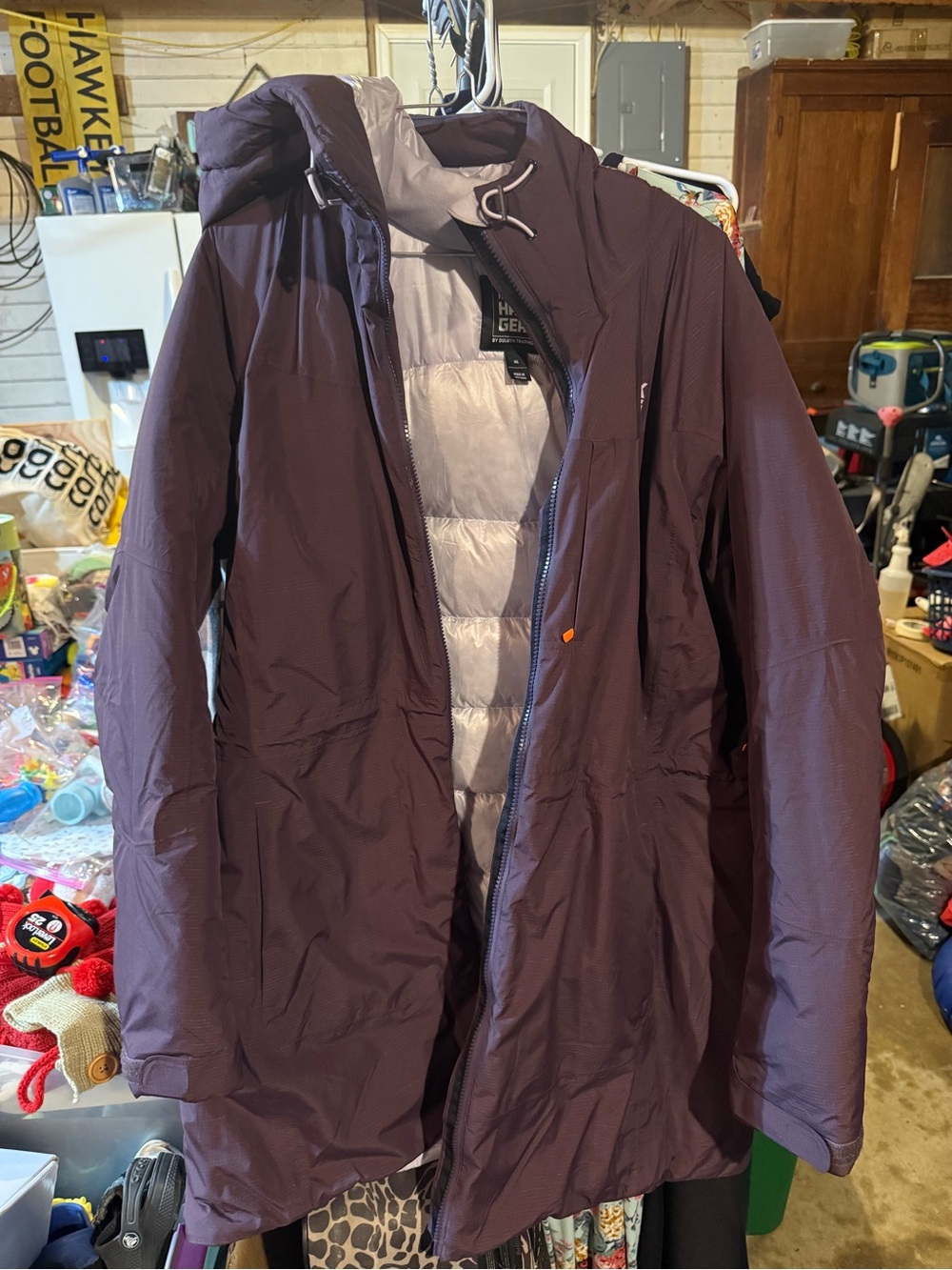 AKHG Alaskan Hardgear Ursa Major waterproof Down Parka XL Women’s Duluth Trading